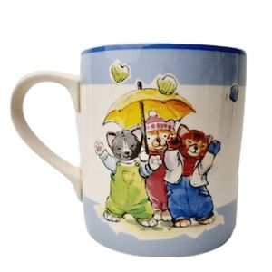 🍒 Nursery Rhyme Collection by Aynsley 3 Little Kittens Cats Kids Mug Cup